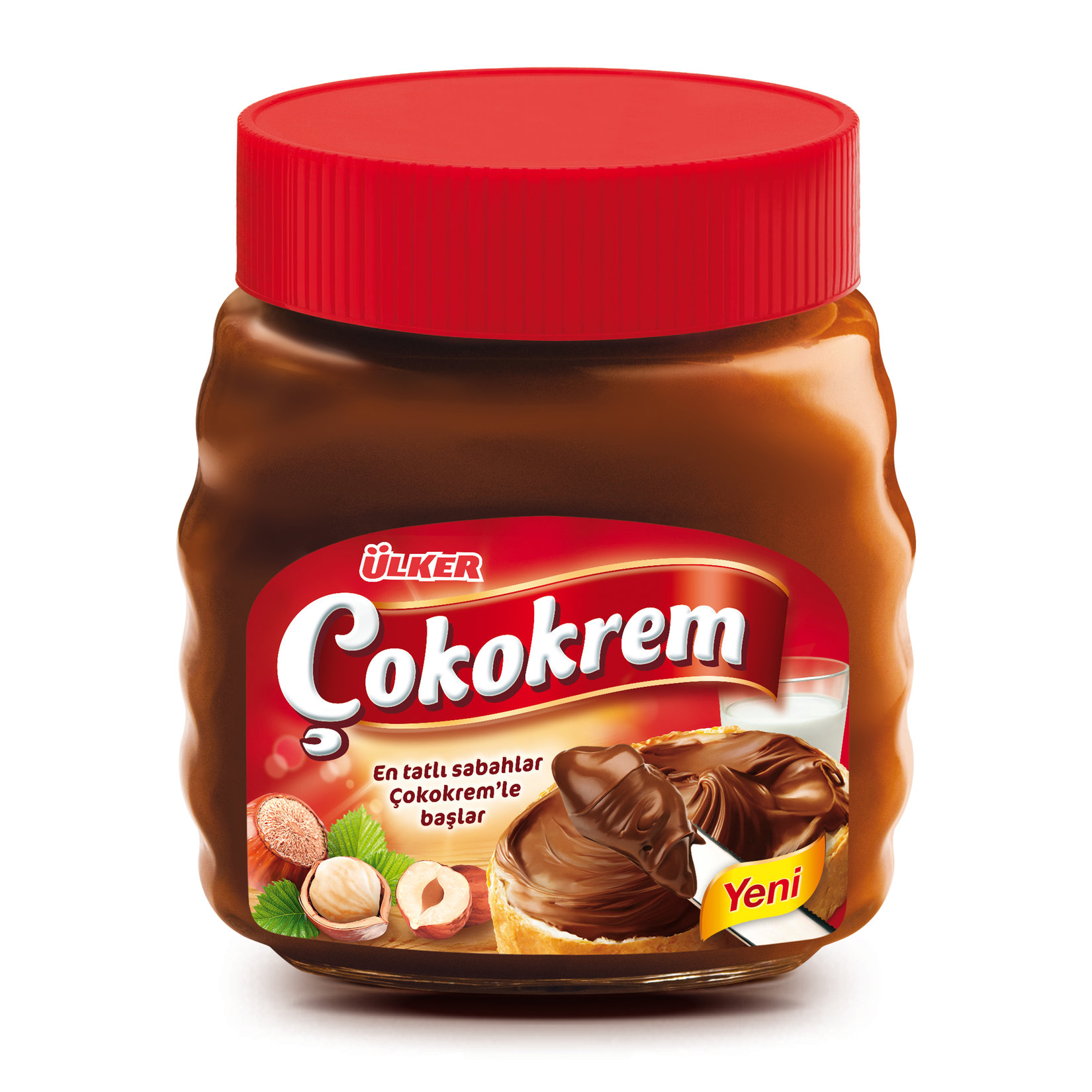 Çokokrem Cam Kav.350Gr