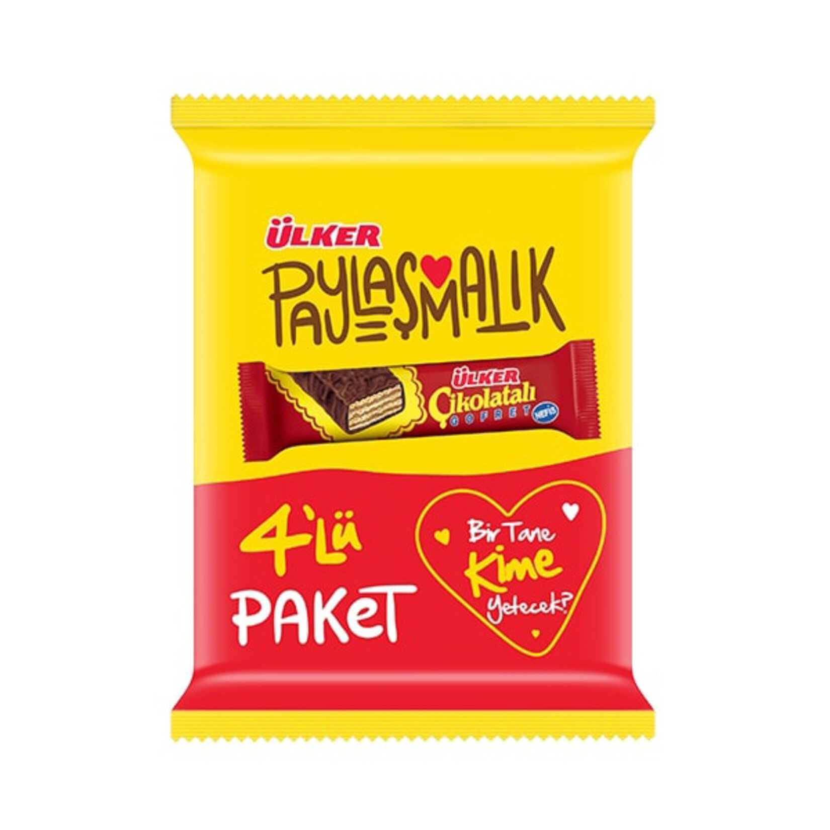 Ülker Çikolatalı Gofret 4X36Gr